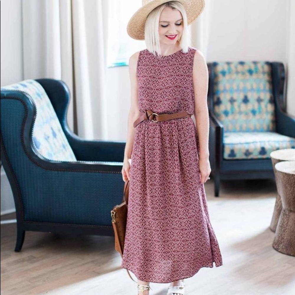 HINGE Nordstrom midi dress